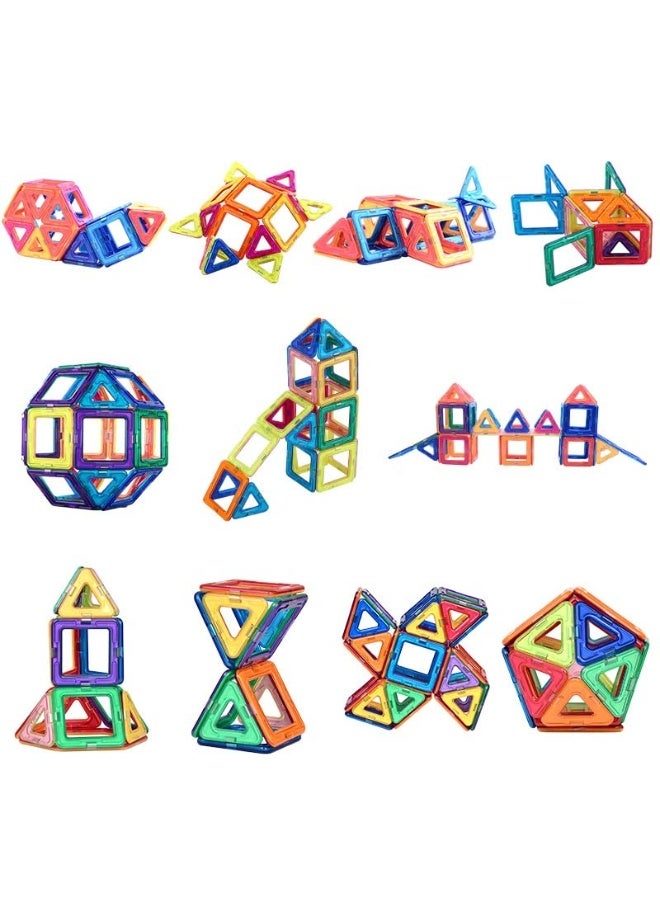 دايتويز 30 قطعة من بلاط البناء المغناطيسي، ألعاب مكعبات مغناطيسية، ألعاب ثلاثية الأبعاد، هدايا ألعاب بناء ما قبل المدرسة، ألعاب تعليمية وتدريبية متعددة الألوان، مجموعات مكعبات بناء مغناطيسية - Image 3